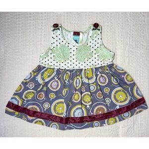 Matilda Jane Lawrence Francis Sara Top Tunic Character Counts Tunic Clocks Sz 2